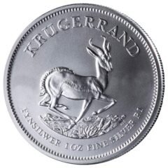 1 oz SA Silver Krugerrand Coin - Random Year
