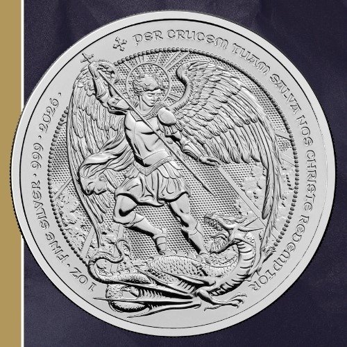 Royalmint 2026 1oz Silver Angel Obv 500x500 Coloredbg