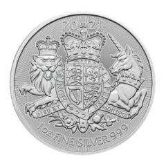 2021 1 oz Great Britain The Royal Arms Silver Coin