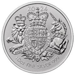 2024 10 oz The Royal Arms Silver Coin
