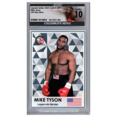 2023 3 Gram Celebrity Mint Mike Tyson Silver Trading Coin - Legends Series