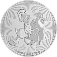 2018 Disney Niue Scrooge McDuck Silver Coin 1 oz