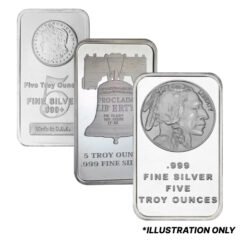 5 oz Silver Bars - Design Our Choice