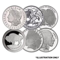 1 oz Silver Rounds (New) - Design Our Choice