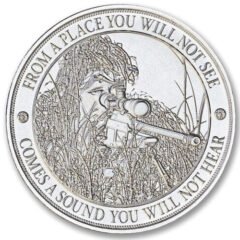 1.5 oz Sniper Silver Round