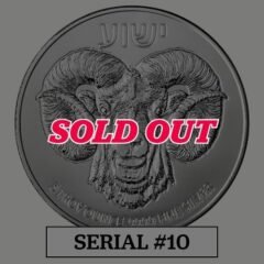 2026 5 oz Ram of Calvary High Relief Silver Coin - Serial #10