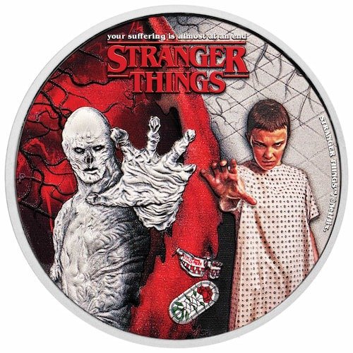 Spe26elevenvecna 05p 2026 Pe Silver Stranger Things Eleven Vecna 1 2 Oz Proof Collector Coin Front 1