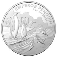2023 1 oz Emperor Penguin Silver Coin