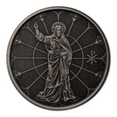 2022 1 oz Light of Christ Antique Silver Coins - Jesus Collection