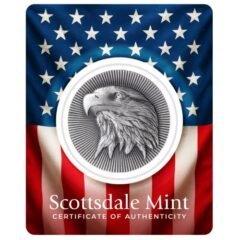 1 oz Scottsdale Silver Eagle Stacker Antique Round