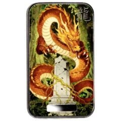 2026 1 oz Lucky Dragon Mountain Guardian Silver Bar
