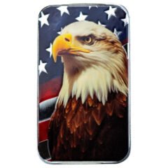 1 oz Patriotic Bald Eagle Colorized Silver Bar