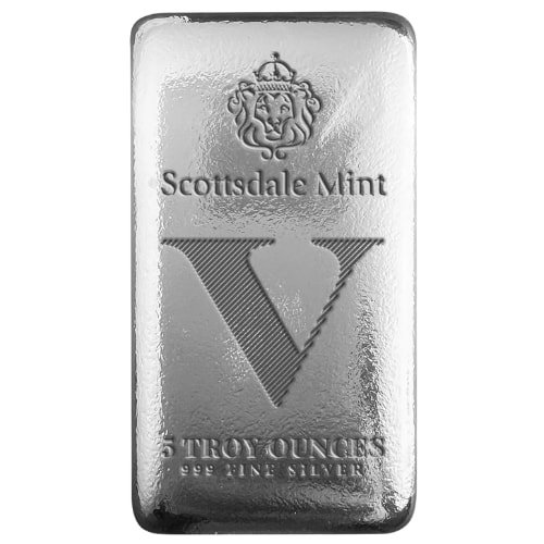Sscvbar 5 Sc Silver Imperium Collection V 5 Oz Bar Front