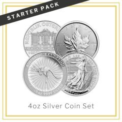 4 oz Silver Coin - Starter Pack
