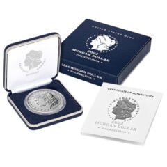 2024 Morgan Dollar Silver Coin with Box & COA