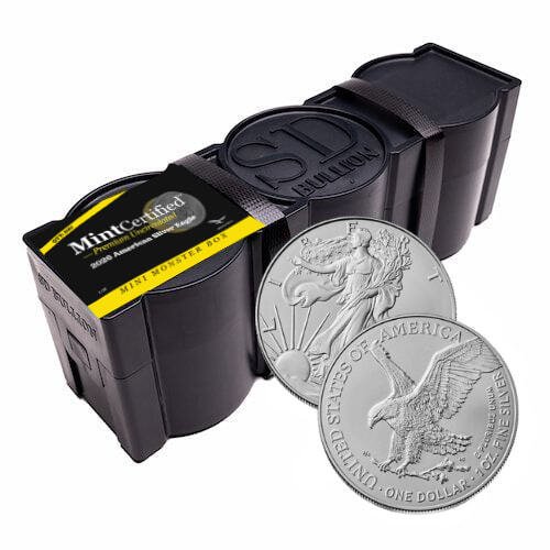 Sus26asemcpumm 1 100 2026 Us Silver Eagle 100 Coin Mintcertified Premium Uncirculated Mini Monster Box Main