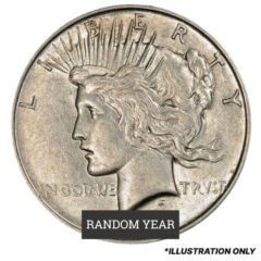 1922-1935 Peace Silver Dollar - AU