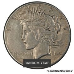 1922-1935 Peace Silver Dollar - XF