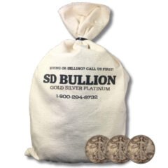 $100 Face Value Bag - 90% US Silver Walking Liberty Half Dollars