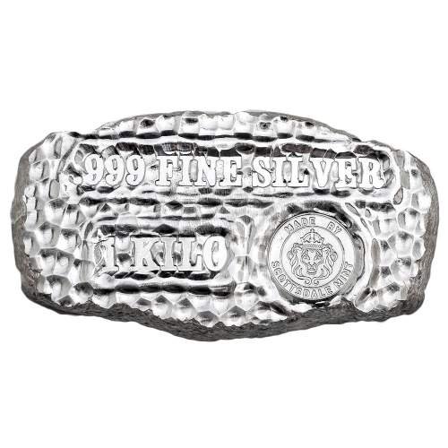 Tombstone Silver Nugget Silver Bar 1kg 04 1 1