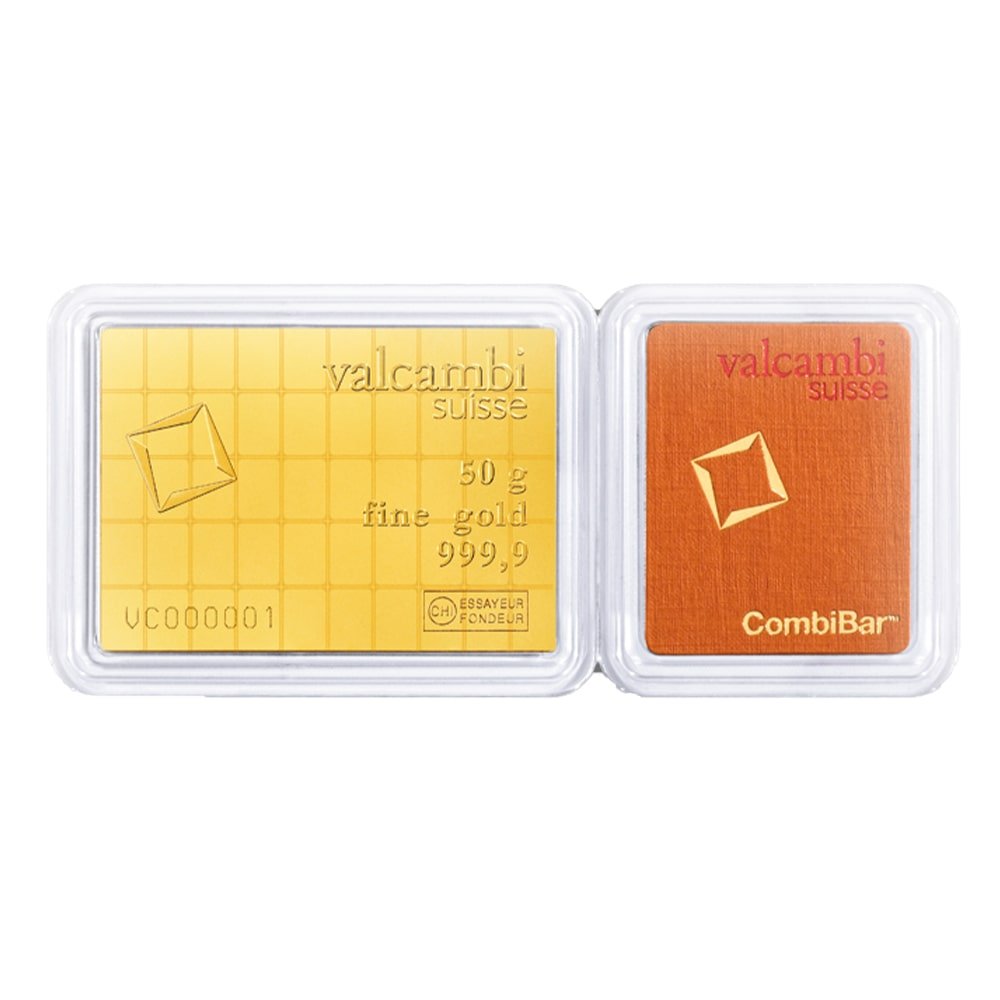 Valcambi Gold Combibars 50 1 G 5 Min 1 1