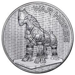 2022 5 oz War Horse High Relief Silver - The Awakening Series